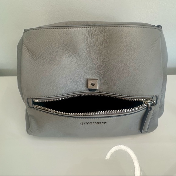 Givenchy Medium Pandora Flap Handbag Gray - Picture 4 of 16